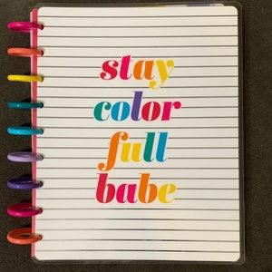 2020-2021 Stay Color full babe happy planner